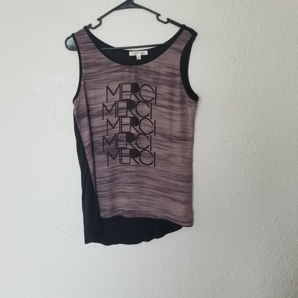 Merci tank top